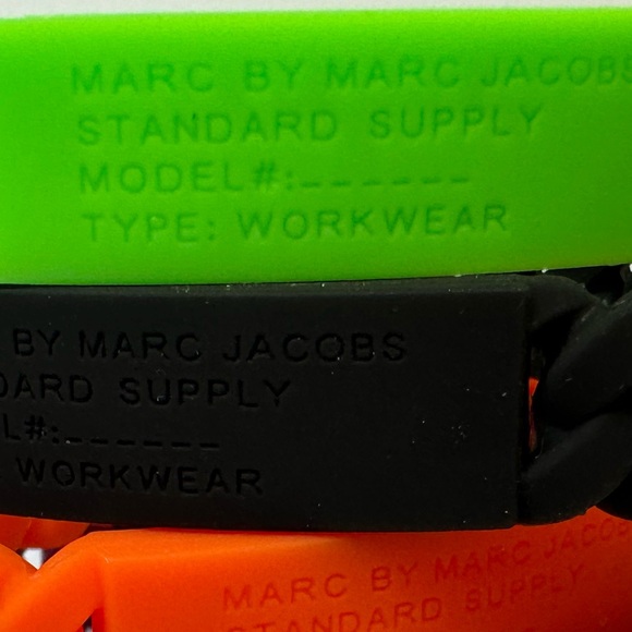Marc by Marc Jacobs Bracelet Set of 4 Halloween Colors NWT - Picture 6 of 6